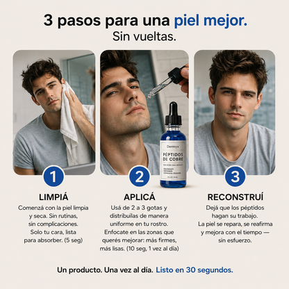 Dermyx — Serum Facial de Péptidos (GHK-Cu) | Firmeza y Reparación Visible
