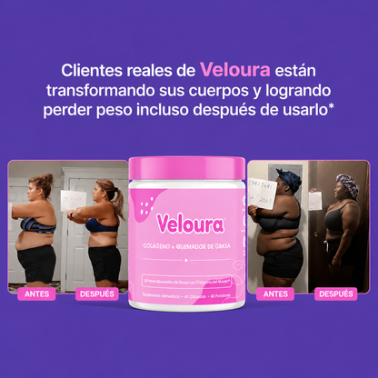 Veloura — El primer quemador de grasa con colágeno de Argentina.